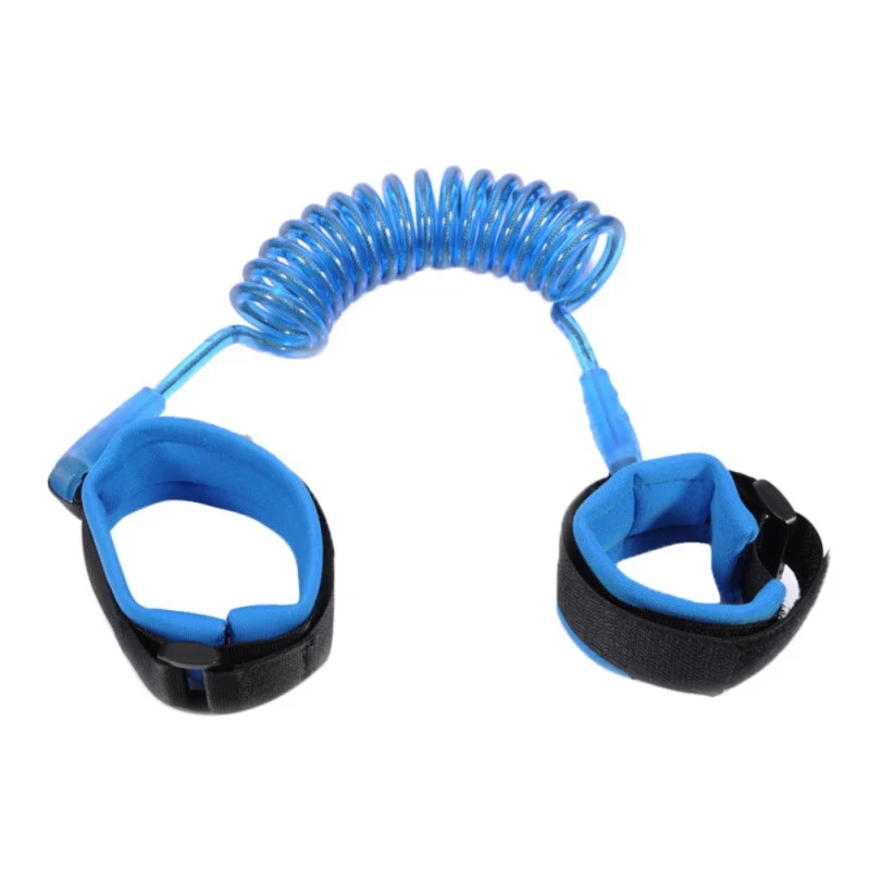 BLUE L Детские манежи для малышей, Детские Безопасные манежи для прогулок, не теряющийся ремешок, наручный поводок, ручной ремень, инструмент для защиты детей - Цвет: BLUE L