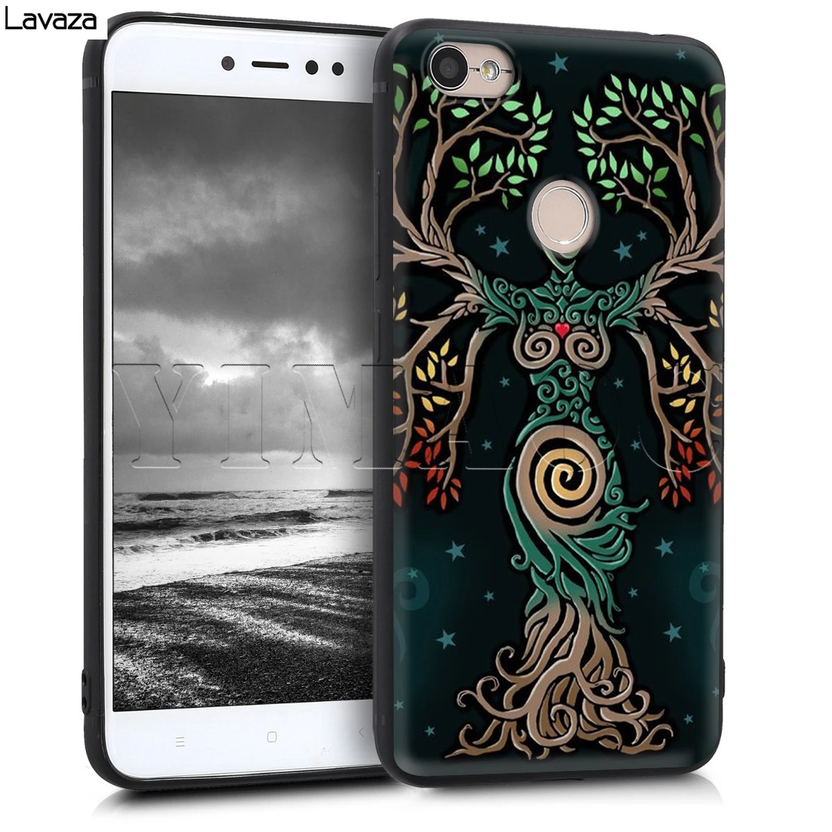 Чехол Lavaza Tree of Life для Xiaomi Redmi Note 4A 4X 5 5A 6 6A 7 S2 Pro Go Prime Plus |