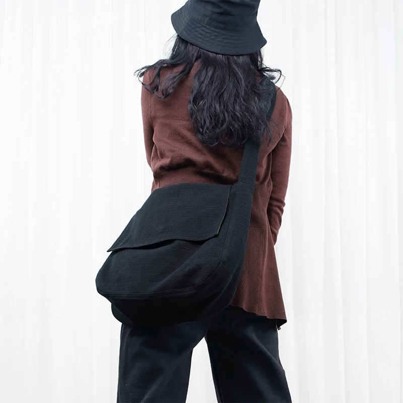 women COTTON cloth bags casual linen shoulder vintage messenger large capacity ladies travel cross-body bag | Багаж и сумки