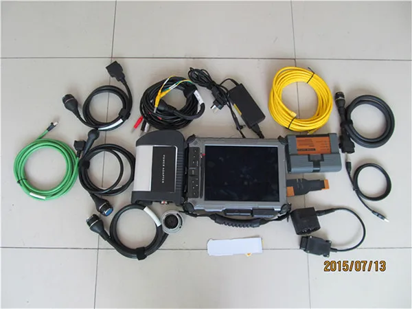 MB Star c4 sd connect + новейший ICOM a2 для BMW 2in1 Мини SSD программное обеспечение IX104 сенсорный