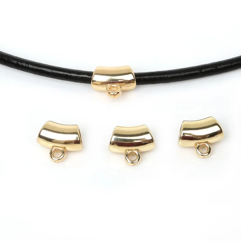 Зажимы для подвески и застежки подвесок 50 шт. бусины с узором в виде спирали локтя