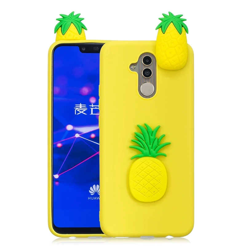 pineapple Etui huawei mate 20 Lite чехол 3D игрушка панда кактус силиконовый чехол для телефона на Funda huawei mate 20 Lite mate 10 Lite чехол - Цвет: pineapple