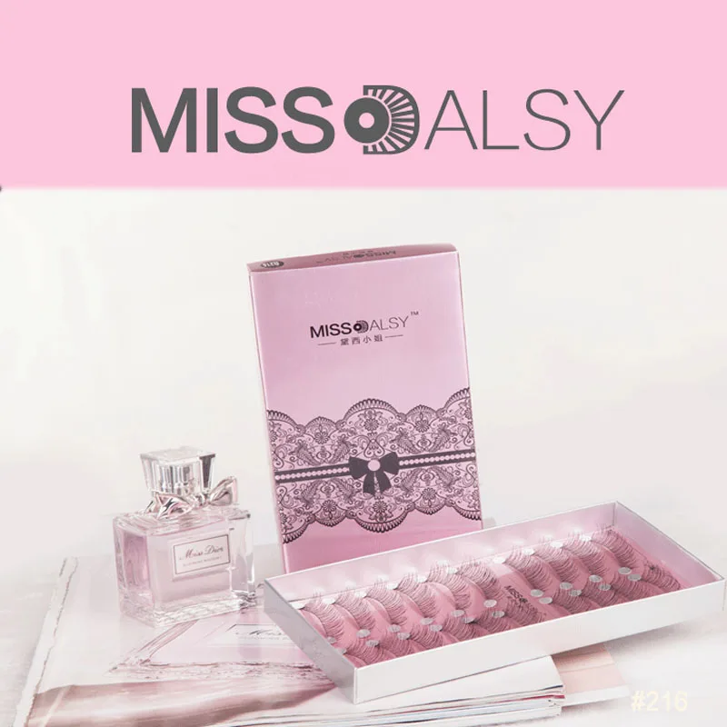 Накладные ресницы ручной работы из хлопка 5 пар | Красота и здоровье