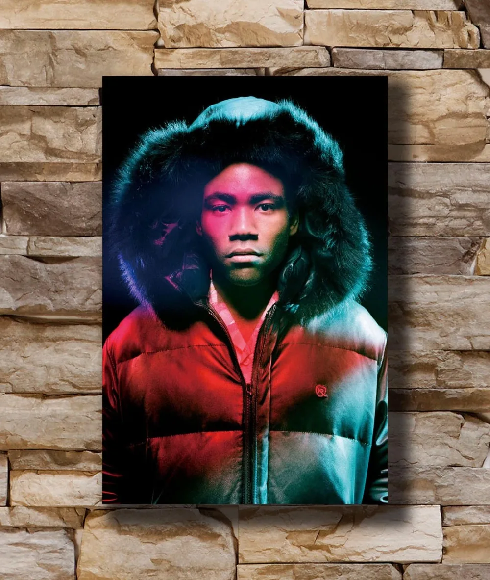 Художественный плакат новый детский Gambino Custom Rap Music Singer Star Hip хип хоп светлые