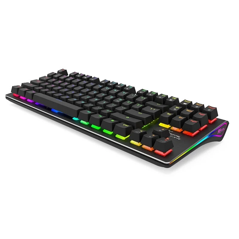 Новая Двухрежимная Беспроводная/USB Проводная клавиатура Royal Kludge RK G87 с Bluetooth и RGB