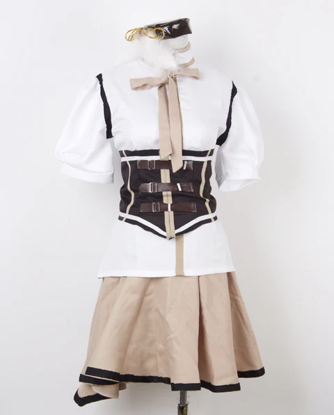 2016 Puella Magica Madoka Mami Tomoe костюм для косплея на Хэллоуин женщин и девочек платье
