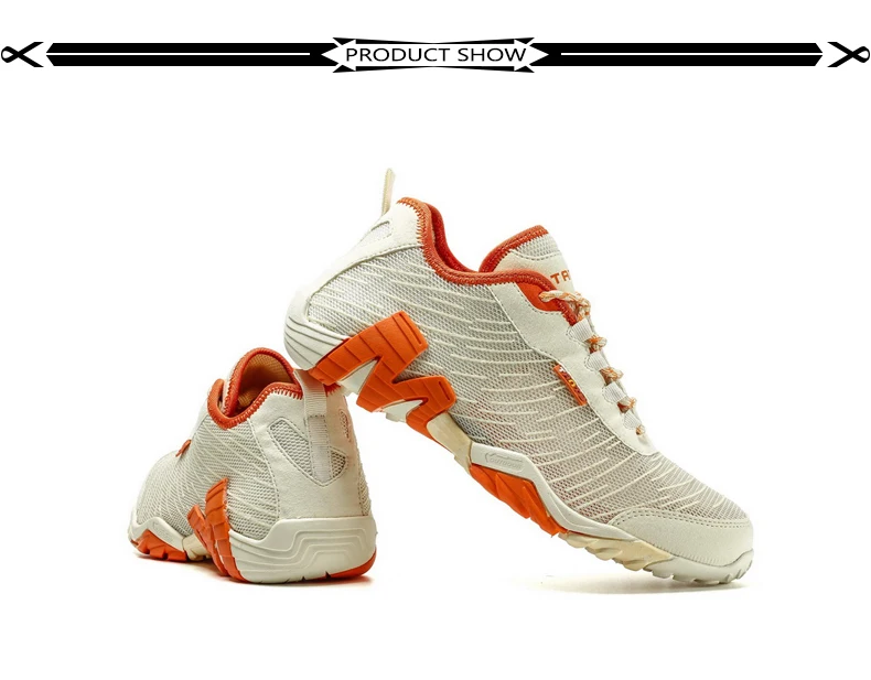 TANTU Mesh+Suede New Arrival Climbing Hunting Shoes Camping Breathable Hiking Men Shoes Non-Slip Outdoor Plus Size 39~46