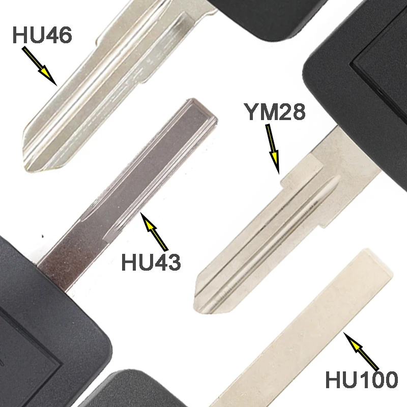 KEYECU 10x433 92 МГц ID40 чип замена 2 кнопки дистанционного ключа Fob для Opel Corsa C Combo Meriva HU46/
