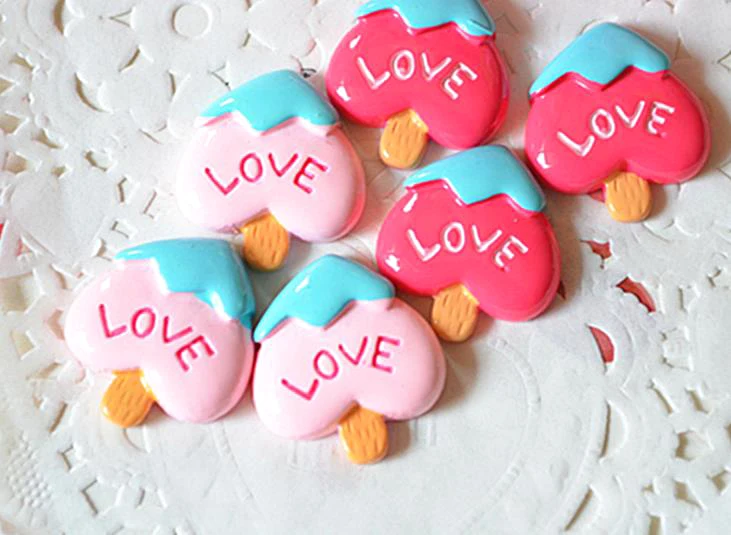 (10 шт. в комплекте) Магнитный узор из смолы для мороженого на холодильник | Дом и