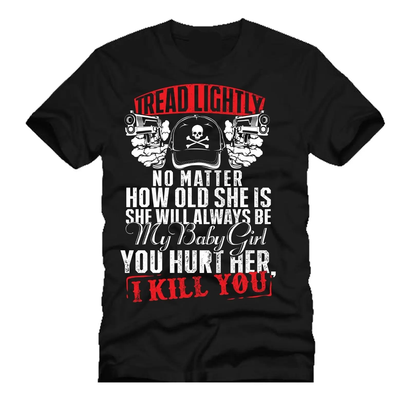 PROTECTIVE DADDY you hurt her i kill mashup dtg mens t shirt tees NEW 2018New T Shirts Funny Tops Tee New Unisex | Мужская одежда