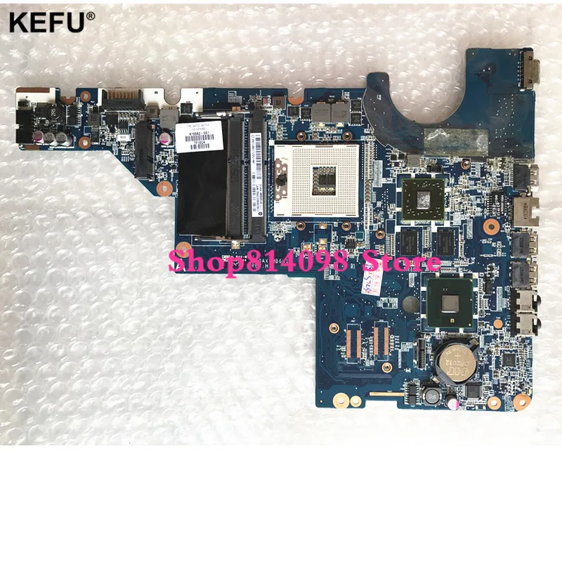 

KEFU 615578-001 595183-001 DA0AX1MB6H0 For HP Pavilion CQ42 G62 Laptop Motherboard HM55 DDR3 HD5470 Video card