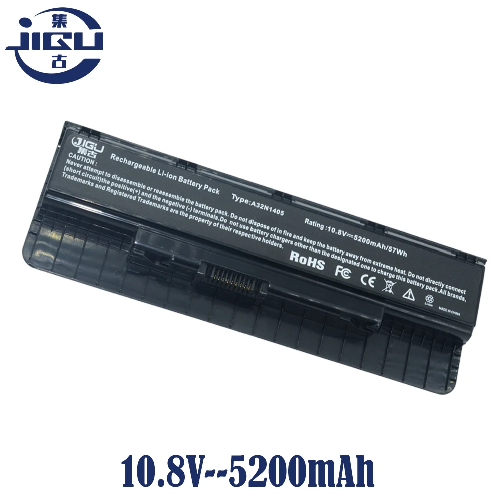 Аккумулятор JIGU для ноутбука 6 ячеек A32LI9H A32N1405 A32N14O5 A32NI405 Asus G551 G551J G551JK G551JM G58JM G771 G771J