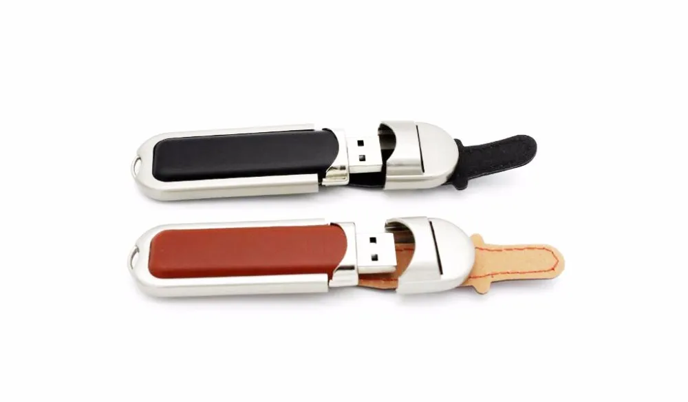 JASTER Новая Металлическая кожаная Флешка usb флеш-накопитель 64 ГБ 32 ГБ 16 ГБ 8 ГБ USB 2,0 карта памяти флешки U диск Модный меховой чехол