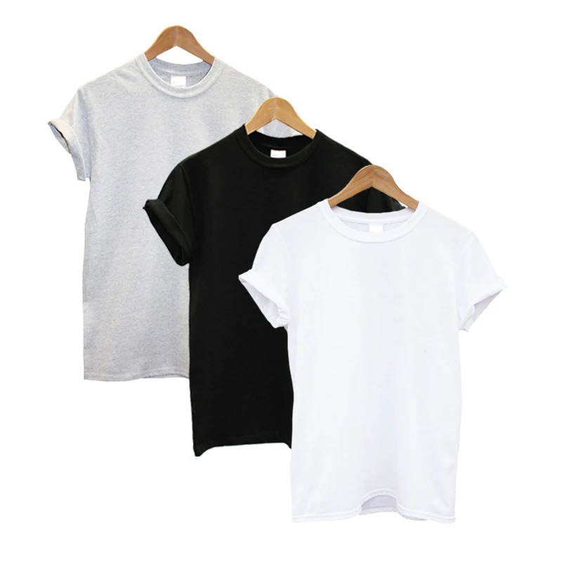 Футболка женская летняя с коротким рукавом из 100% хлопка 3 шт. 2020 | Женская одежда