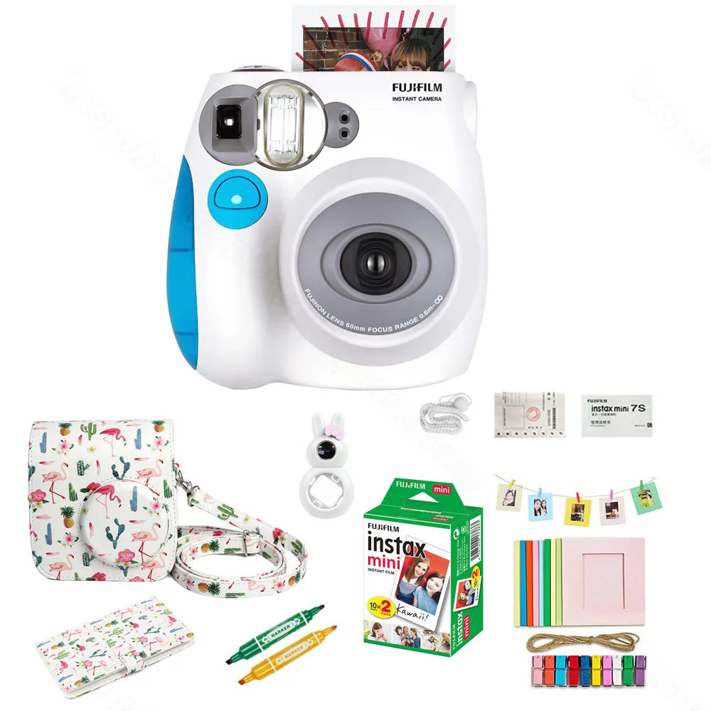 Fujifilm Instax Mini 7s набор мгновенных пленочных камер и аксессуаров включая мини-пленку