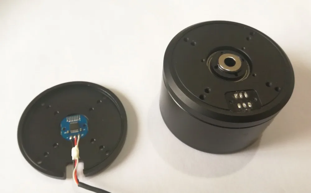 GB/GBM/PM6025 бесщеточный карданный двигатель с высоким крутящим моментом с кодером AS5600 центральное отверстие DLSR камера робот манипулятор внешний ротор