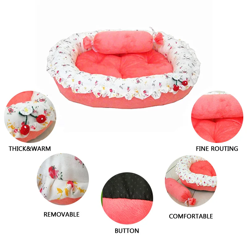 Кровать для собаки одеяло Cama Para Cachorro Panier Pour Chien Perro Grande мягкий кружевной коврик