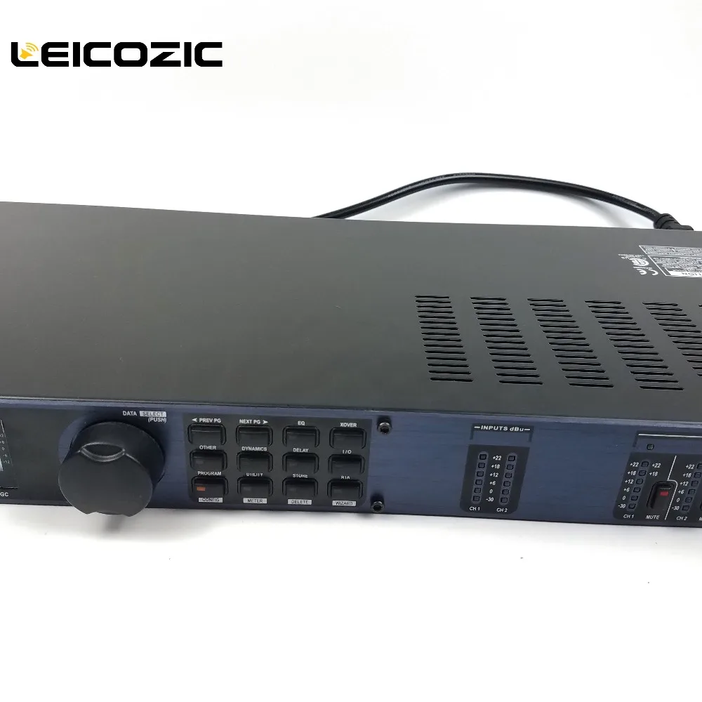 Leicozic драйвер PA pa260 стойка 3in6out профессиональный аудио процессор громкоговоритель система управления pro сценический звуковой процессор 260