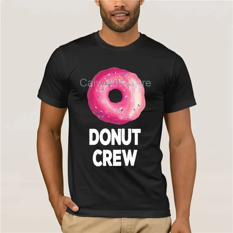 Спортивная мужская футболка классная пончик Экипаж на день рождения вечерние