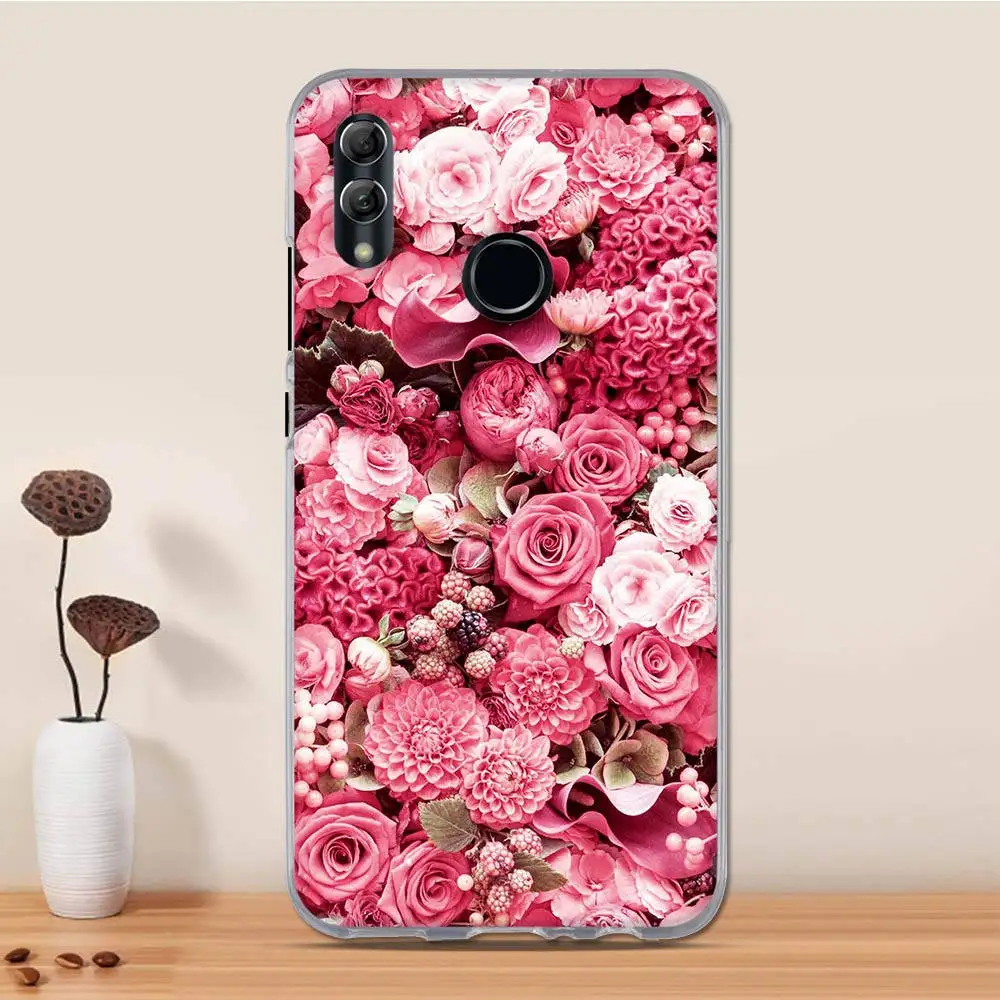 Чехол для телефона Huawei P Smart 2019 силиконовый 3D-чехол Honor 10 Lite чехол PSmart | Мобильные