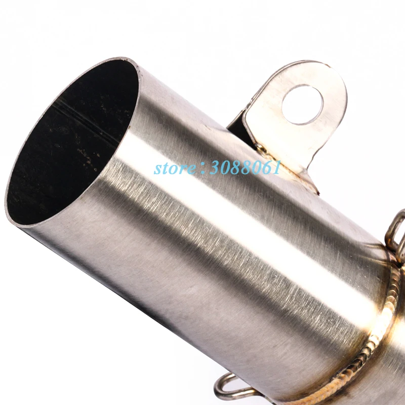 Выхлопной глушитель для мотоцикла Yamaha R6 YZF 2006 2016 модифицированный соединитель из