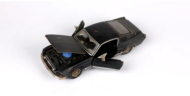 Maisto 1/24 Ford Mustang GT Do Старая винтажная литая под давлением модель автомобиля Simulatio Коллекционное издание металлические детские игрушки Рождественский подарок