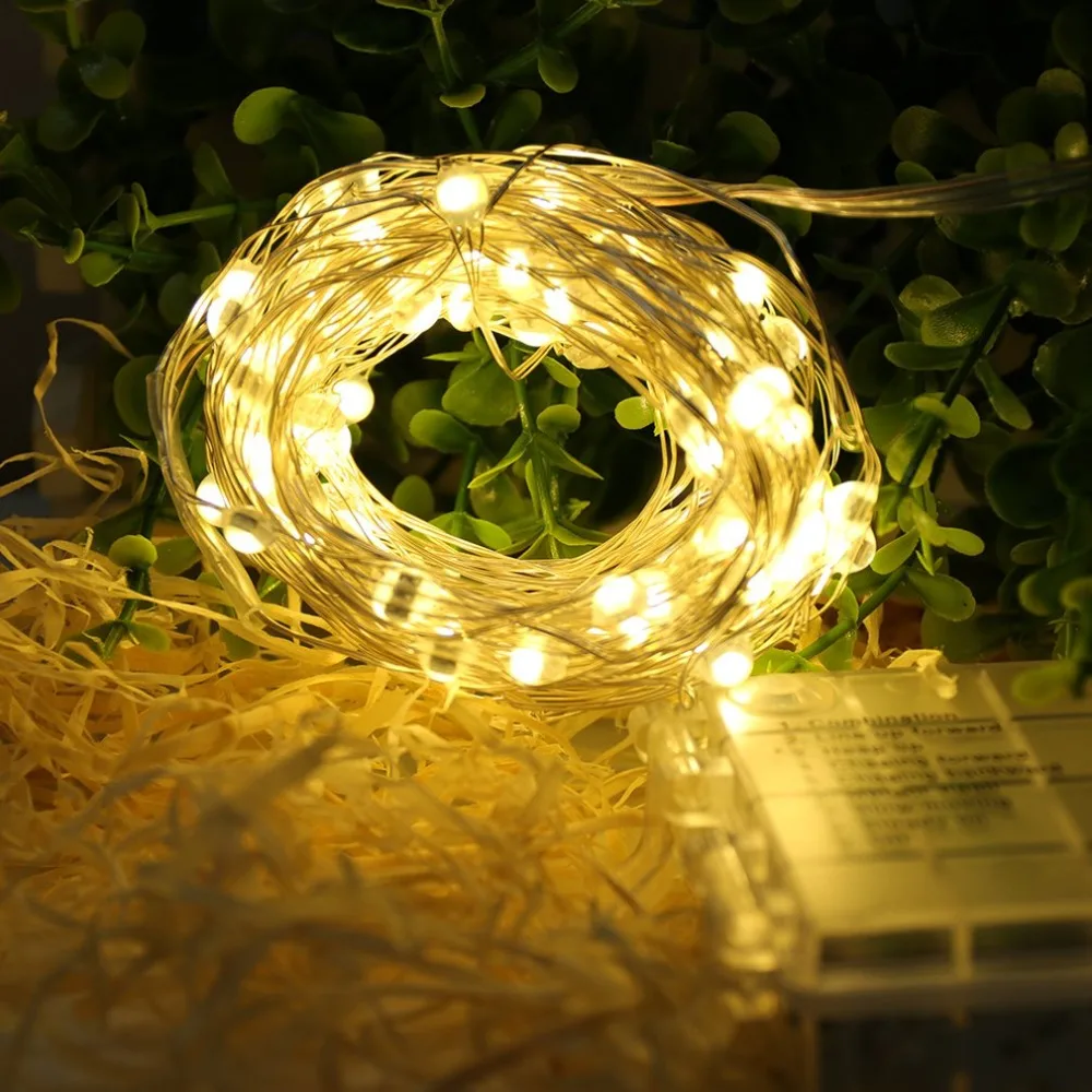 10m 100 LED Dream String Lamp Outdoor Firework Starburst Fairy Light Holiday Best Home Wedding Decor Drop Shipping | Лампы и освещение