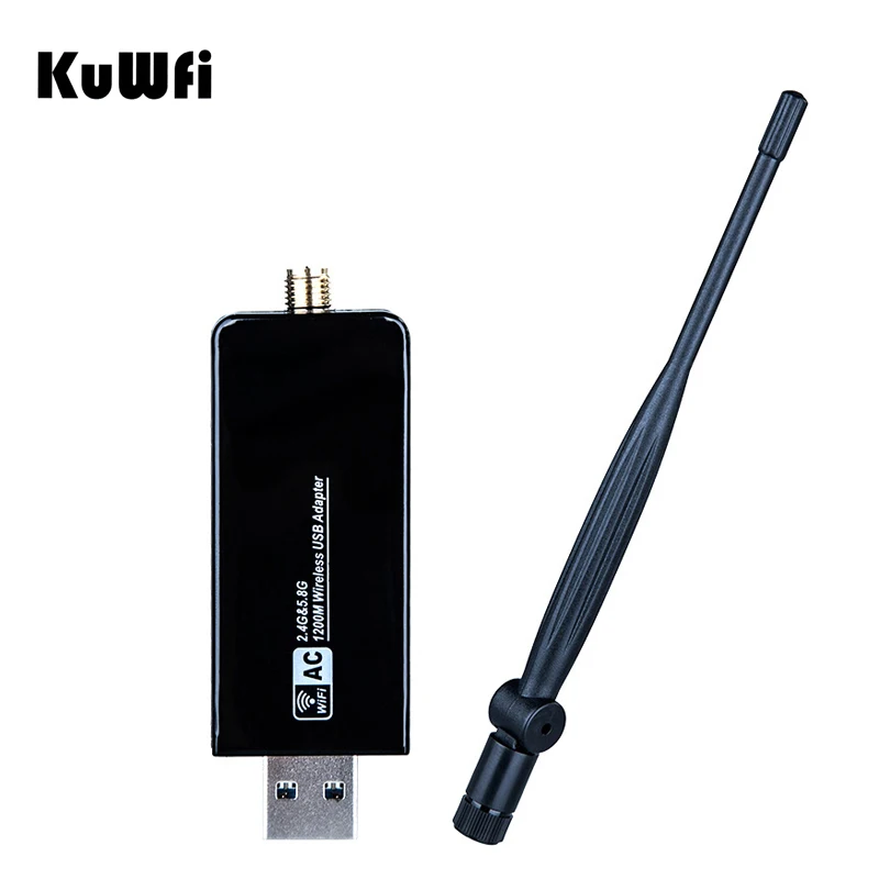 1200 Мбит/с USB3.0 Вай-Фай адаптер Беспроводной сетевая карта 2 4 г/5 8 Г Dual Band 5dBi антенна