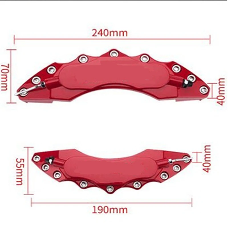Universal brake decoration cover High quality Aluminium caliper front and rear wheel for14inch-16inch | Автомобили и мотоциклы