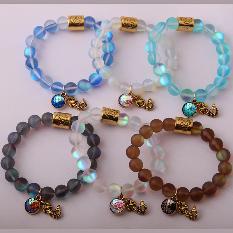 Новый дизайн модные браслеты сделанные из 10 мм Красивые Блестящие кристаллы