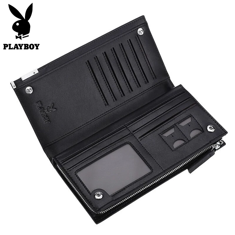 Playboy моды клатч мужской кошелек Для мужчин Женские Кошельки браслет Сумки