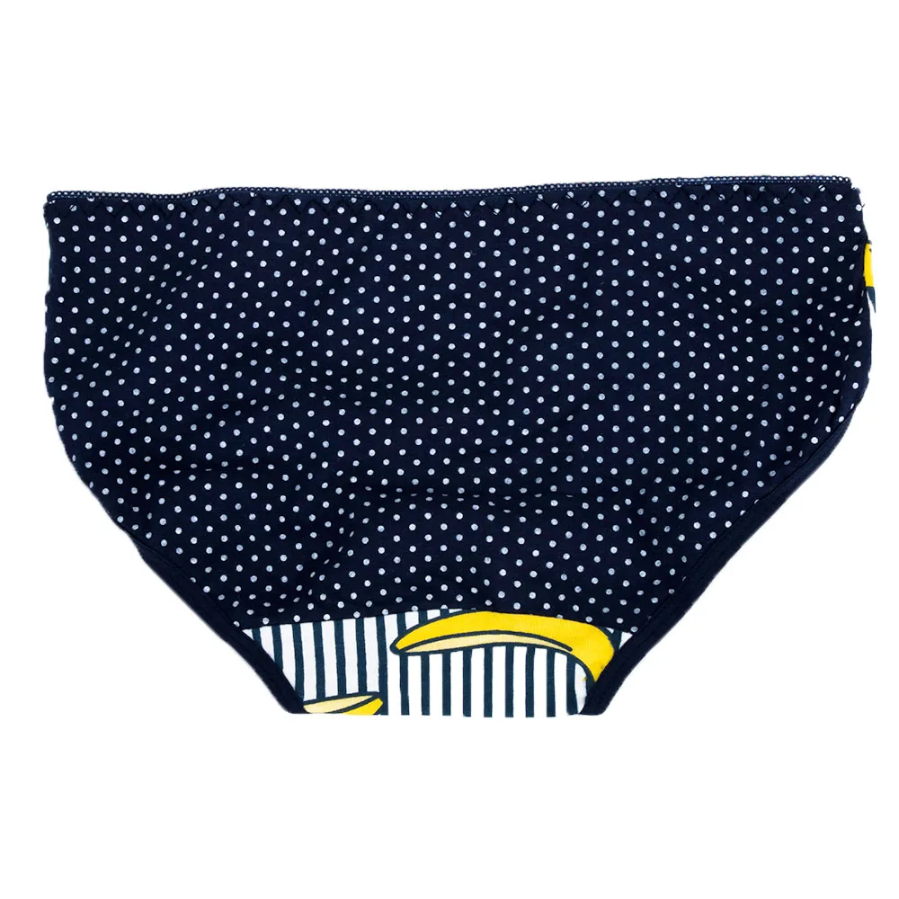 Модная заколка с принтом в виде фруктов возраст: военно-морского флота трусы