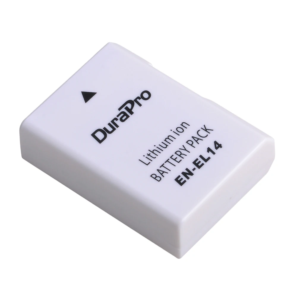Аккумулятор DuraPro EN-EL14a EL14 + зарядное устройство LCD USB для Nikon D5600 D5500 D5300 D5200 D5100 D3200 D3300