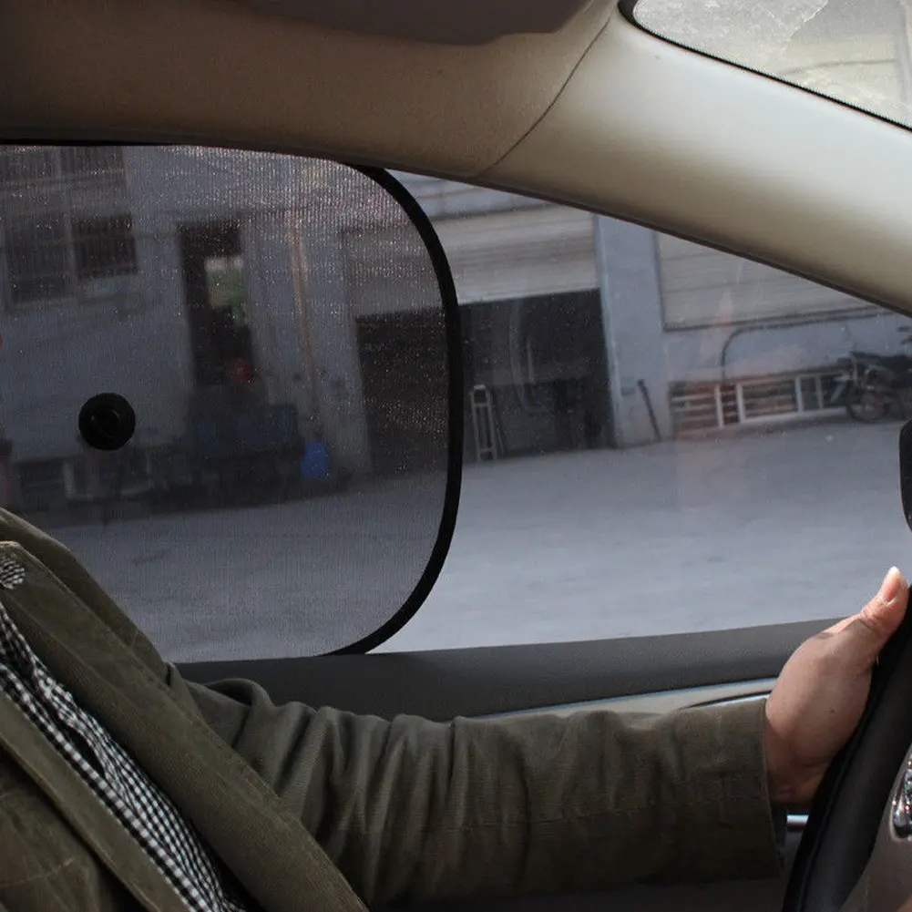 2 шт. Складная авто боковое окно сетки солнцезащитный козырек покрытие для защиты