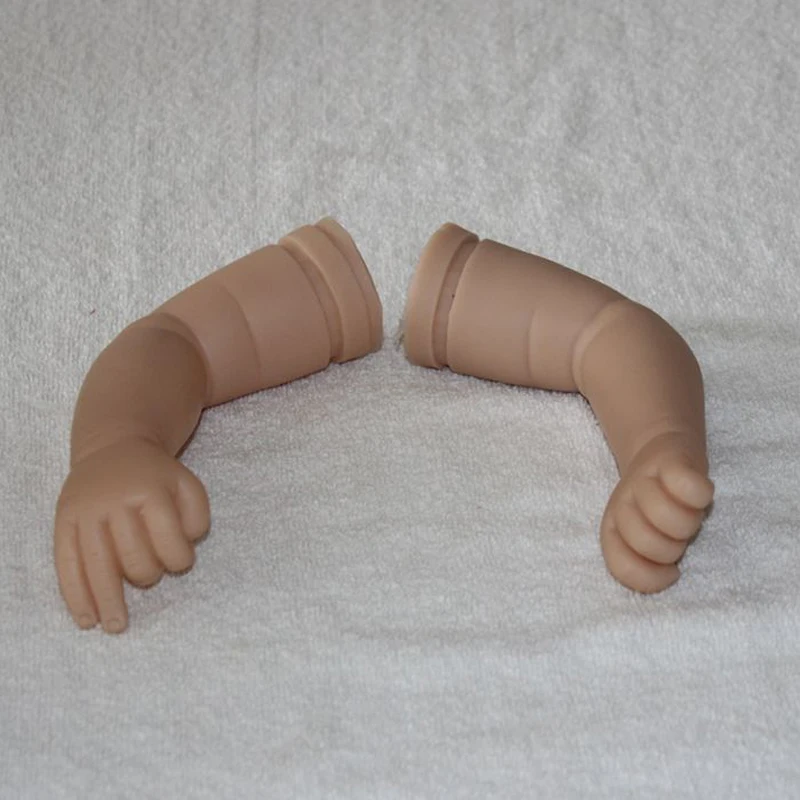 Пустые Силиконовые Наборы Куклы (Голова конечности 3/4) Поддельные Reborn Младенцы