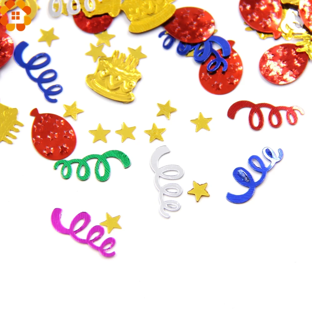 30 г/пакет с днем рождения блестящие конфетти пластиковое Дети День