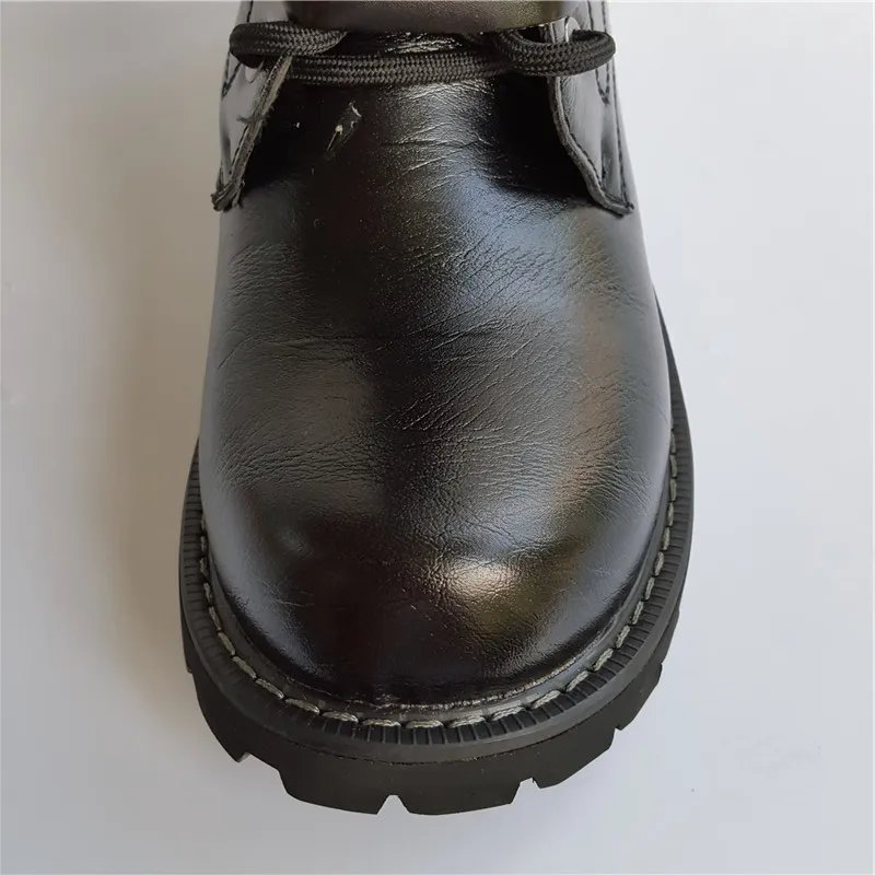 Ботинки мужские тактические высокие сапоги в стиле милитари винтажная зимняя