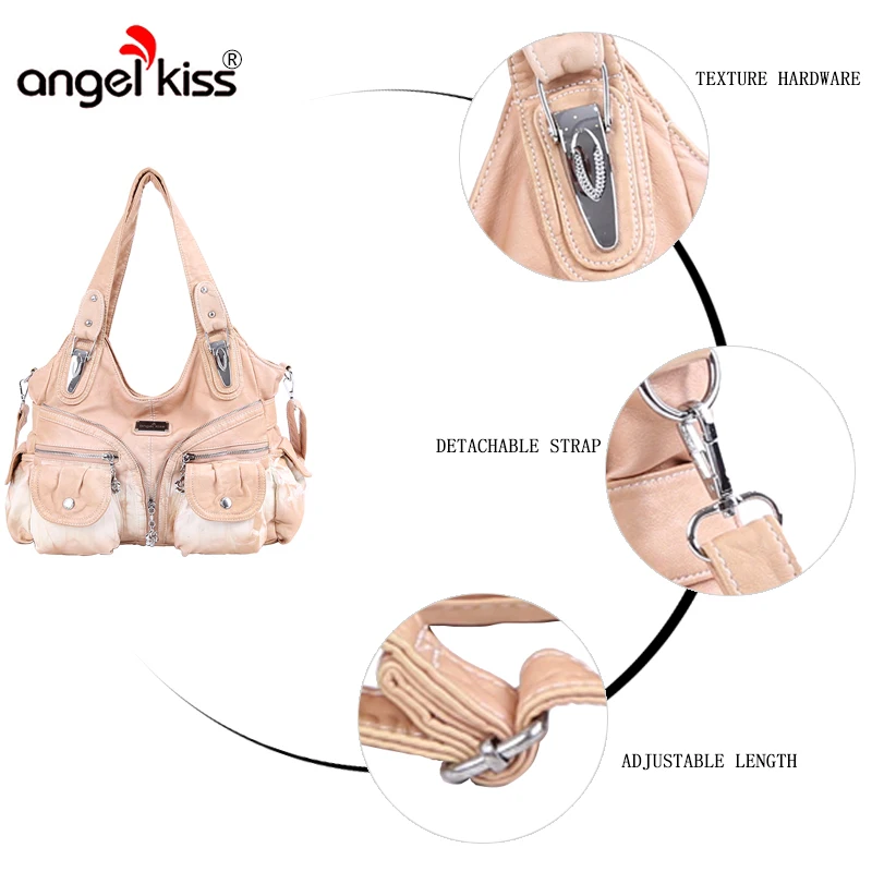 AngelKiss фирменный галстук окрашенная Для женщин Сумки из искусственной кожи Эко
