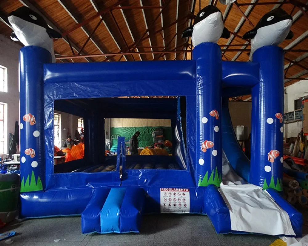 Fantastic Underwater World Theme inflatable bounce house jumping area outdoor/indoor moonwalk bouncer | Спорт и развлечения