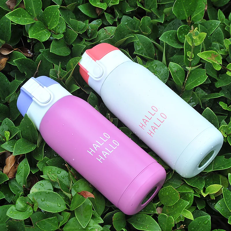 Детская бутылка для воды из нержавеющей стали 2018 креативная мультяшная с милым