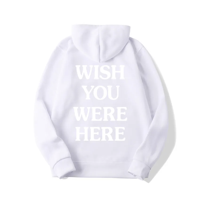 Трэвисс Скотт ASTROWORLD WISH YOU WAS HERE толстовки модные буквы ASTROWORLD Толстовка уличная Мужская Женская пуловер Толстовка