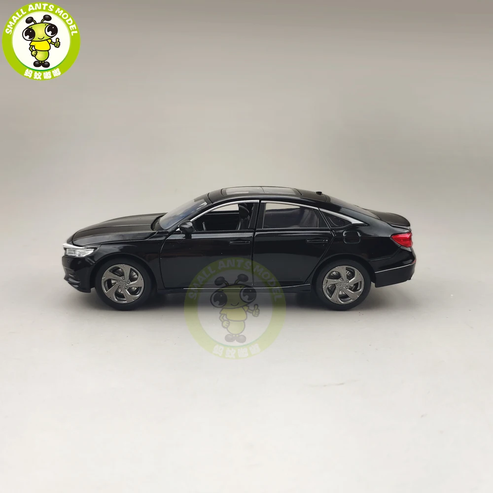 1/32 JACKIEKIM Accord 10th седан литая под давлением Модель автомобиля игрушки для детей Детское звуковое освещение Вытяните назад Подарки для мальчиков девочек