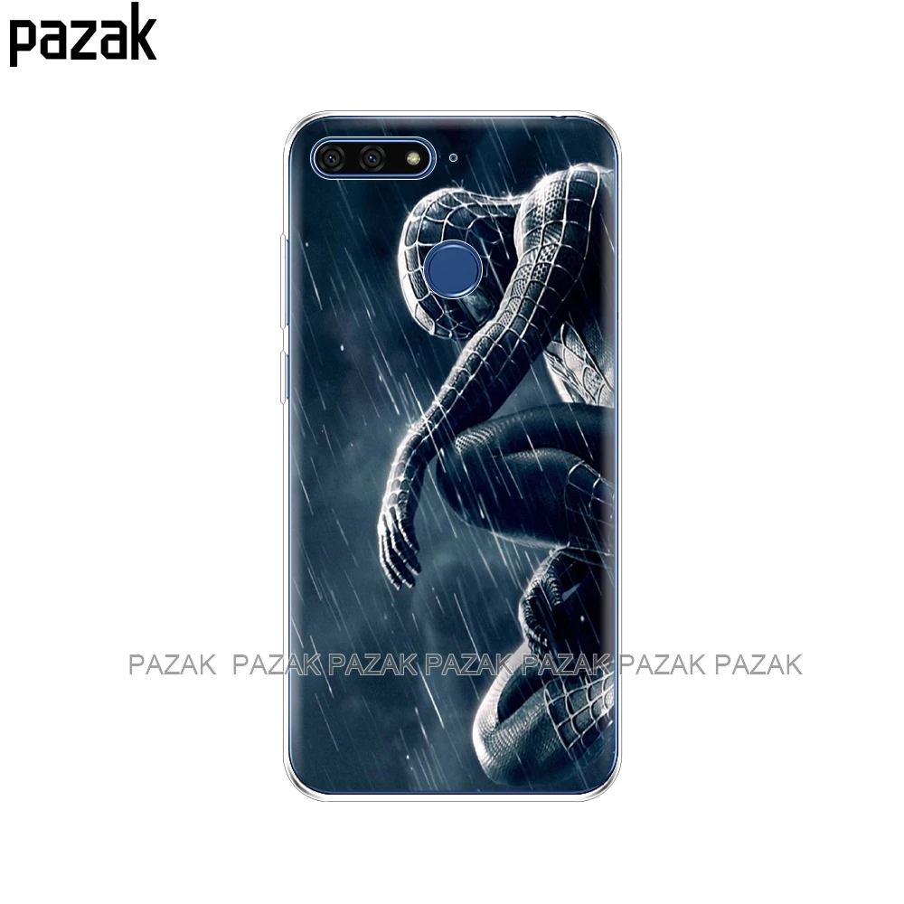 61385 Силиконовый чехол для Huawei AUM-L29 honor 7a pro, 5,7 дюймов, мягкий чехол из ТПУ для задней панели телефона, защитный чехол для Huawei honor 7a pro 7aPRO - Цвет: 61385