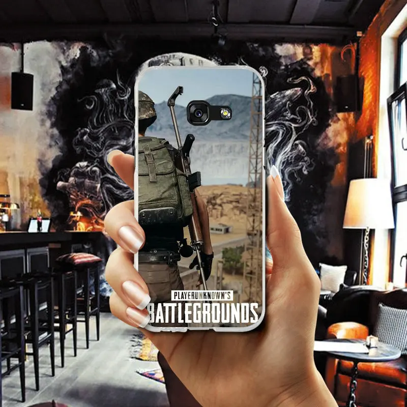 Игры Pubg Победитель Куриный Ужин для Samsung Galaxy A3 A5 A7 J1 J2 J3 J4 J5 J6 J7 2016 2017 2018 Coque сумки