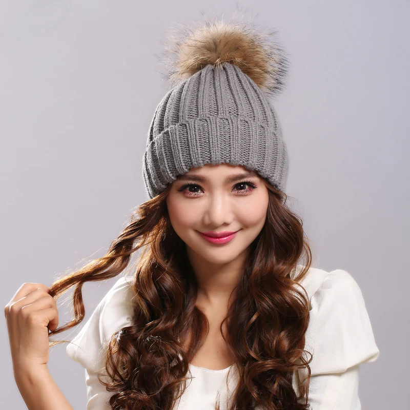 2017 зимние брендовые новые цветные шапки шерстяная вязаная шапка с помпонами из