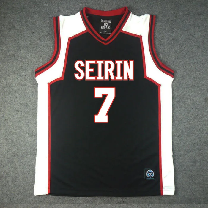 Баскетбольный мяч Kuroko's баскетбольный без корзины Seirin High School № 7 Kiyoshi Teppei жилет