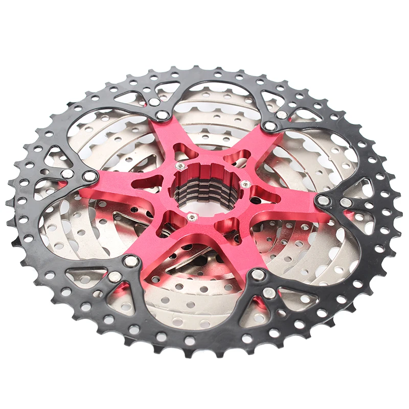 SUNSHINE-SZ MTB 9 скоростей 11-46T кассета s звездочки В k7 коэффициент совместимости с M430 M4000