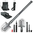 Тактическая Складная лопата 58 HRC Военная Складная лопата подъемник для рыбалки уличная экстренная кемпинговая снаряжение