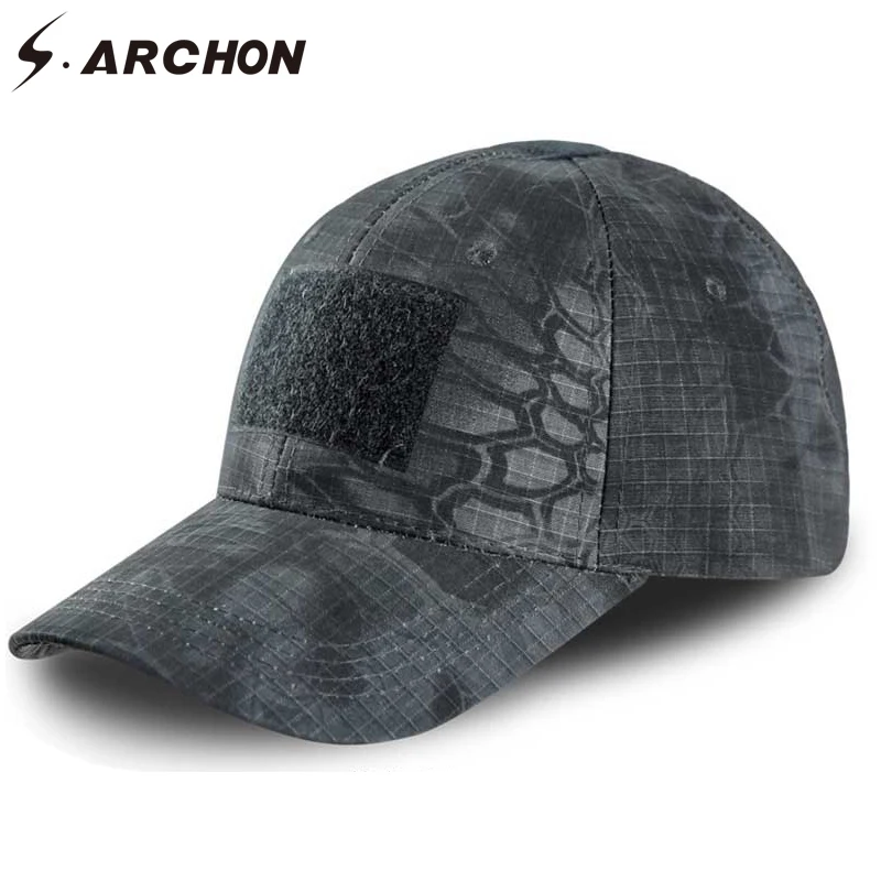 Регулируемые военные камуфляжные головные уборы для мужчин Снэпбэк страйкбола