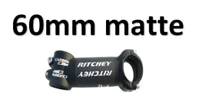 60mm matte stem УГЛЕРОДНЫЙ руль для горного велосипеда, набор для горного велосипеда, руль и Углеродные велосипедные части, набор деталей для велосипеда - Цвет: 60mm matte stem